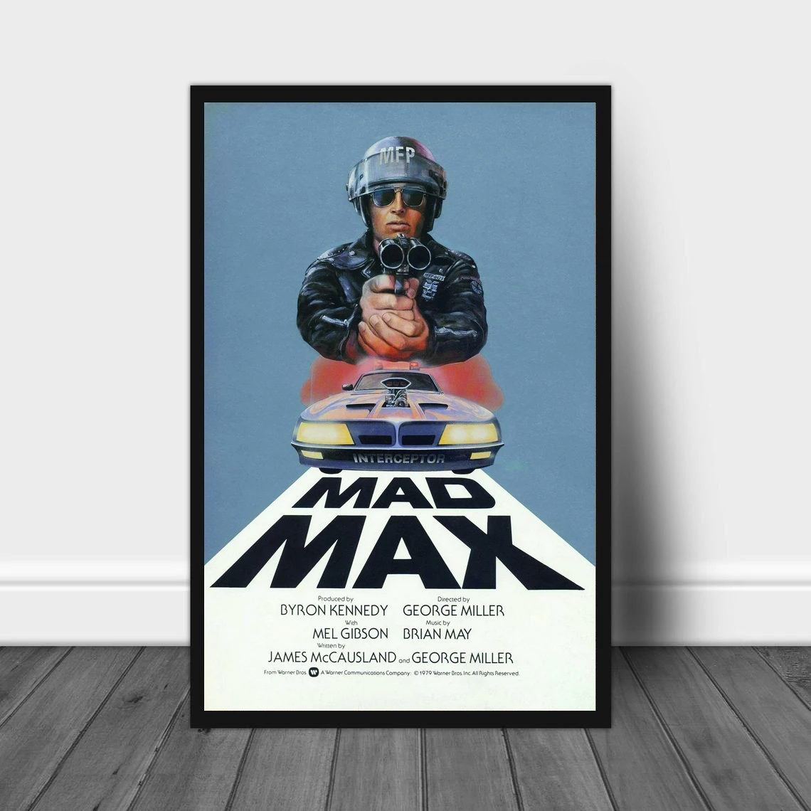 

Винтажный кинопостер Mad Max (1979), винтажный постер, холщовая печать, Оформление интерьера