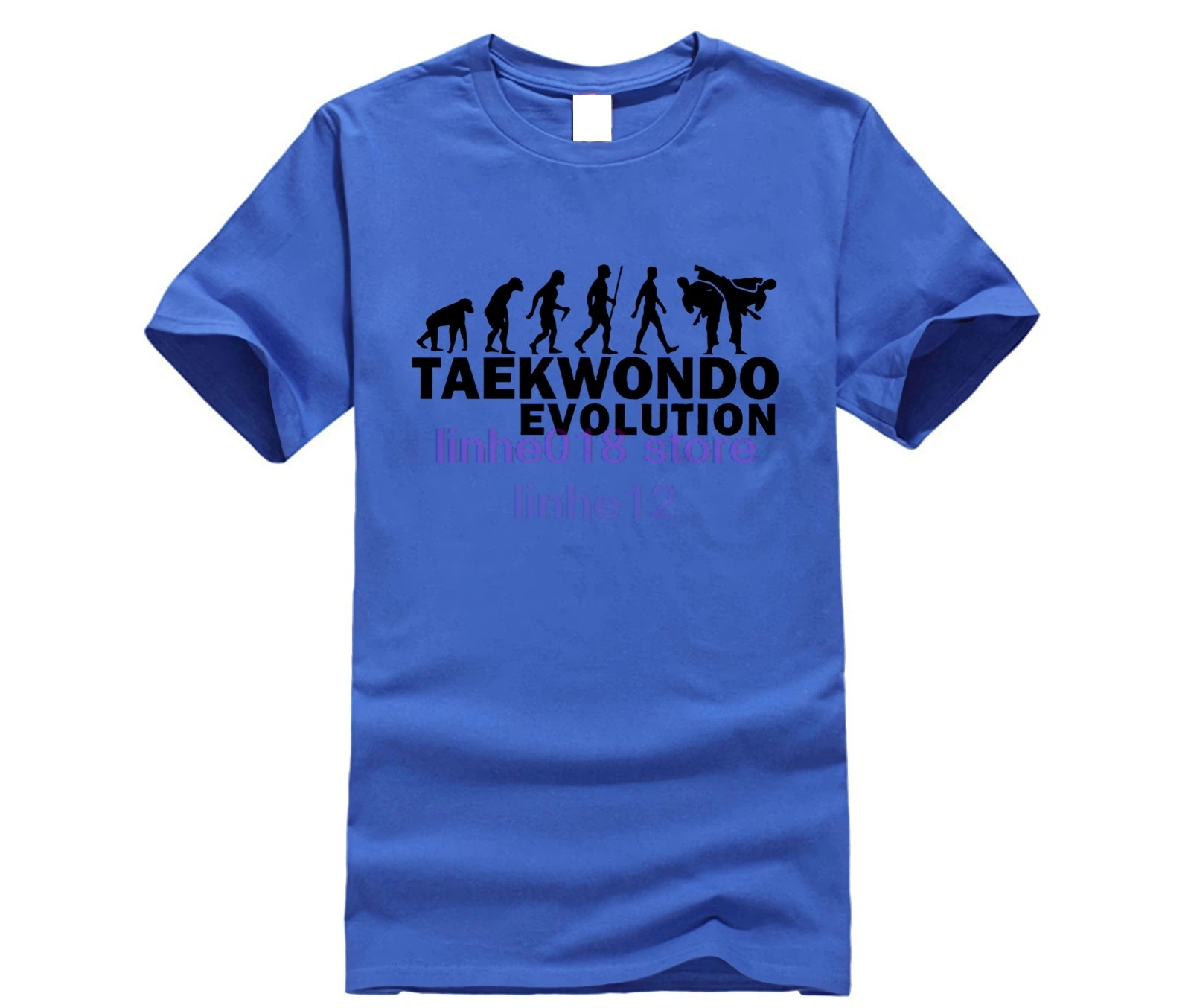 Дизайнерские Забавные футболки для тхэквондо мужские с принтом на заказ базовые