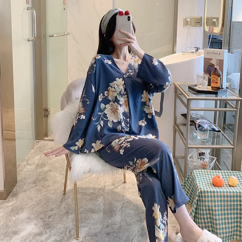 2021 Новый Искусственный Хлопок Домашняя одежда для женщин Сезон весна-лето жира