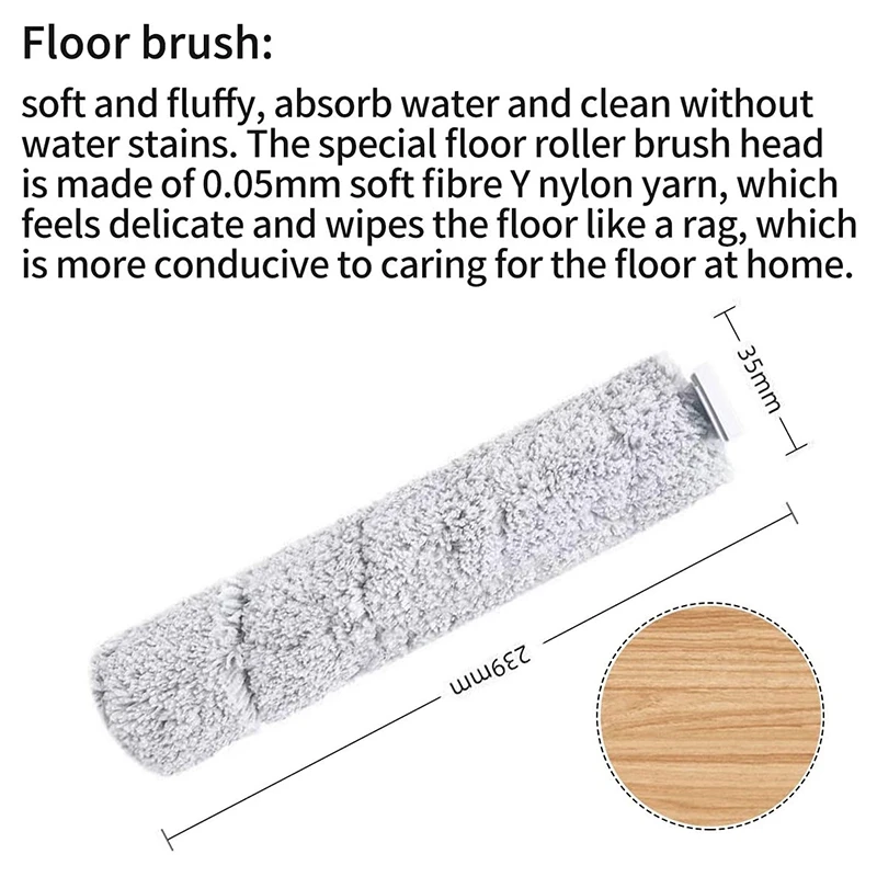 

Brush Rolls Filter Set for Bissell CrossWave Cordless Max 2554A,2590,2593, and 2596 All in One Wet-Dry Vacuum Cleaner