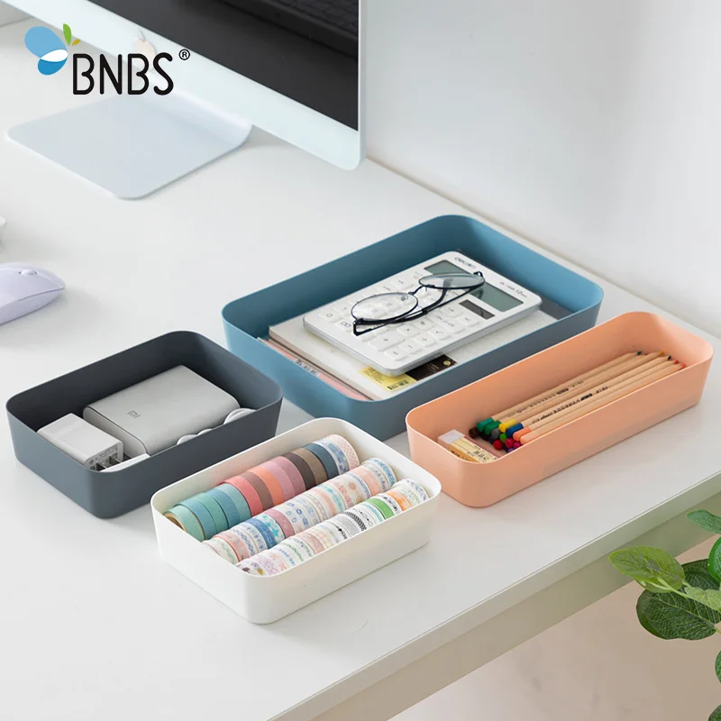 BNBS пластиковый поднос для сервировки столовых приборов, органайзер для хранения столовых приборов, поднос для доуеров, Кухонные цифровые аксессуары, ящик для косметики