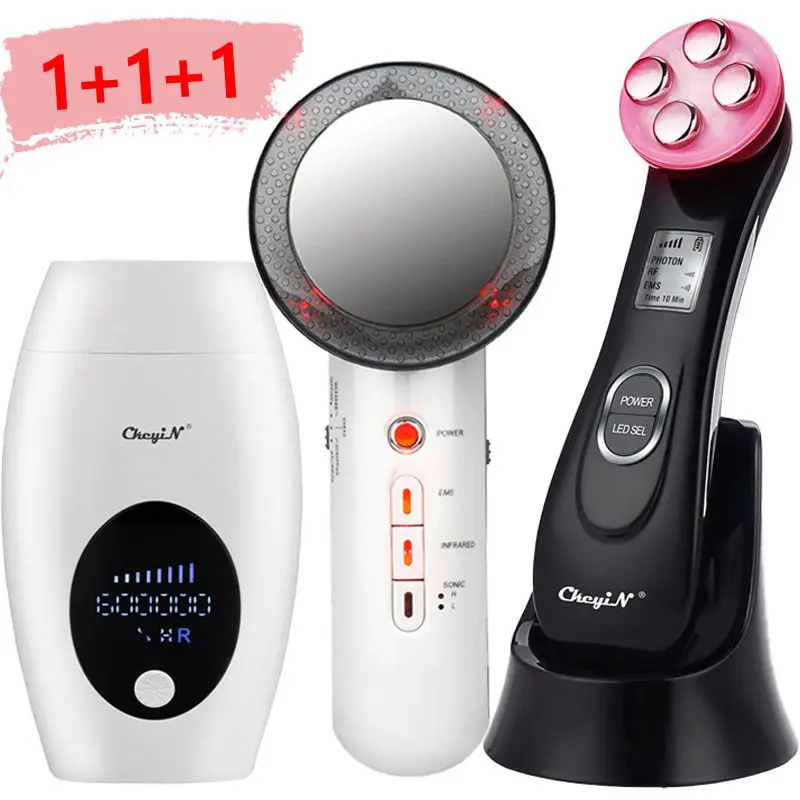 Мезотерапия ЭМС RF радиочастотная красота лица + профессиональный Перманентный IPL