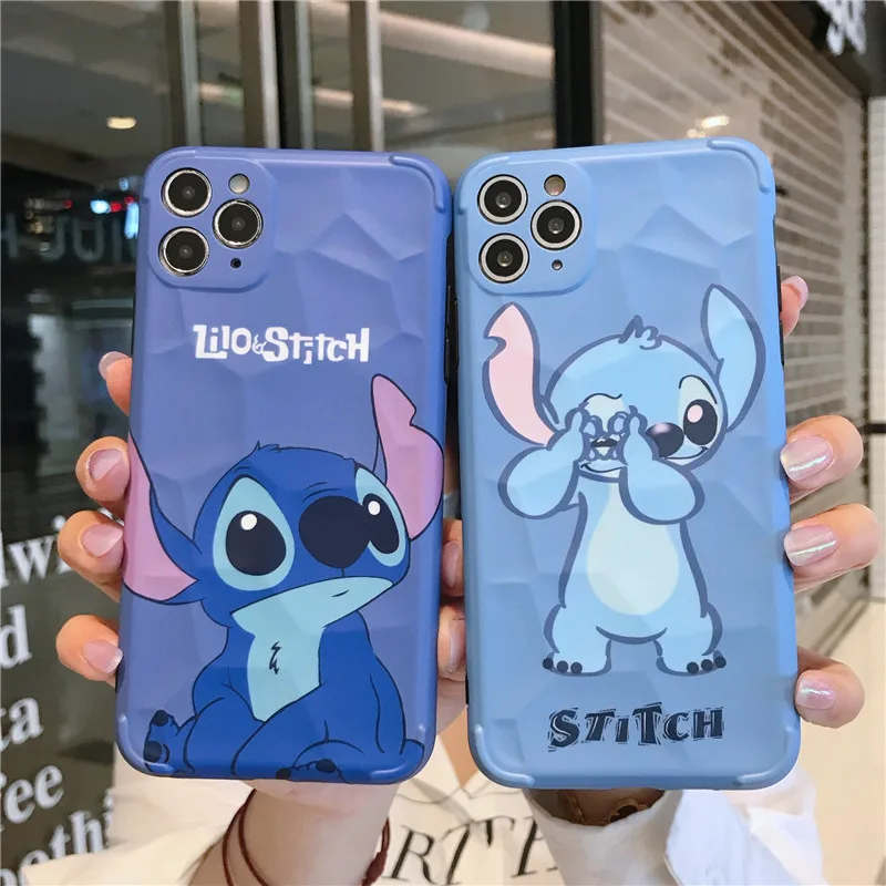 Disney игрушки Fidget из мультфильма Лило Стич чехлы для iPhone 11 12 Pro Max 7 8 Plus X XS XR аниме Kawaii