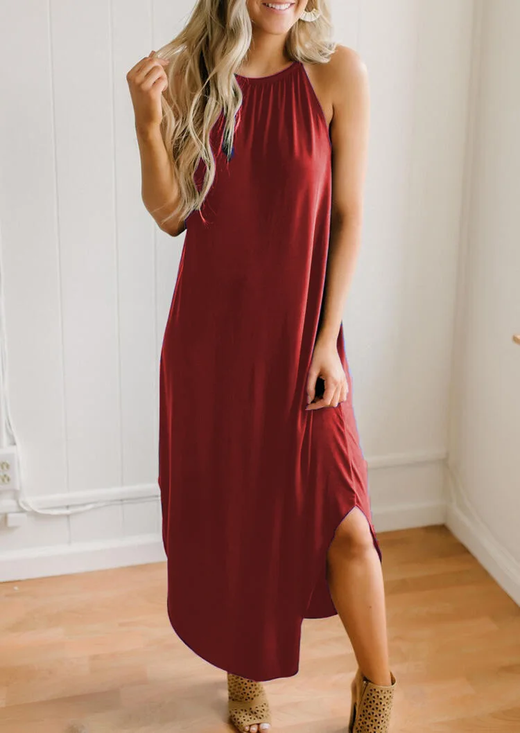 

2021 solid color sexy sling dress long dress women's clothing sexy dress womens formal dresses