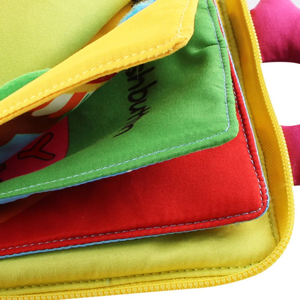 Детские развивающие игрушки Детская познавательная книга детская мягкая ткань