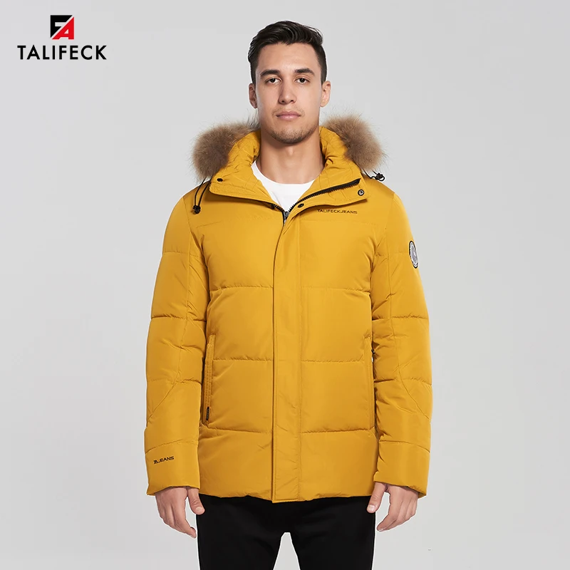 2020 Новинка Мужская Зимняя Куртка Аляска Парка Хлопковое Мужское Пальто С