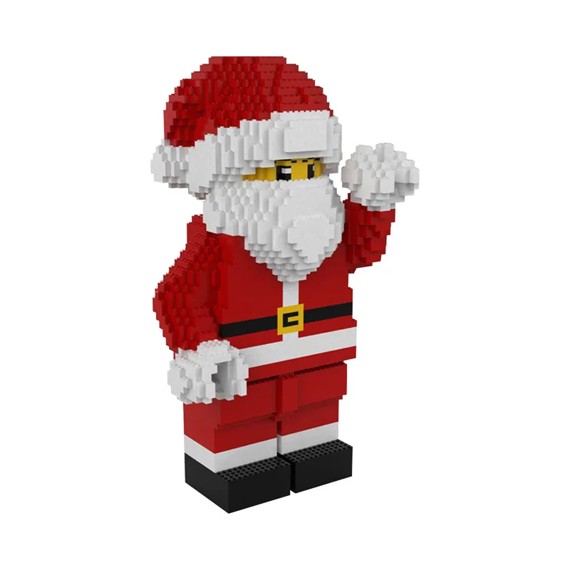 

2021 PCS Christmas Santa Claus Building Blocks Xmas Gifts Kids Toys for Children Block Model