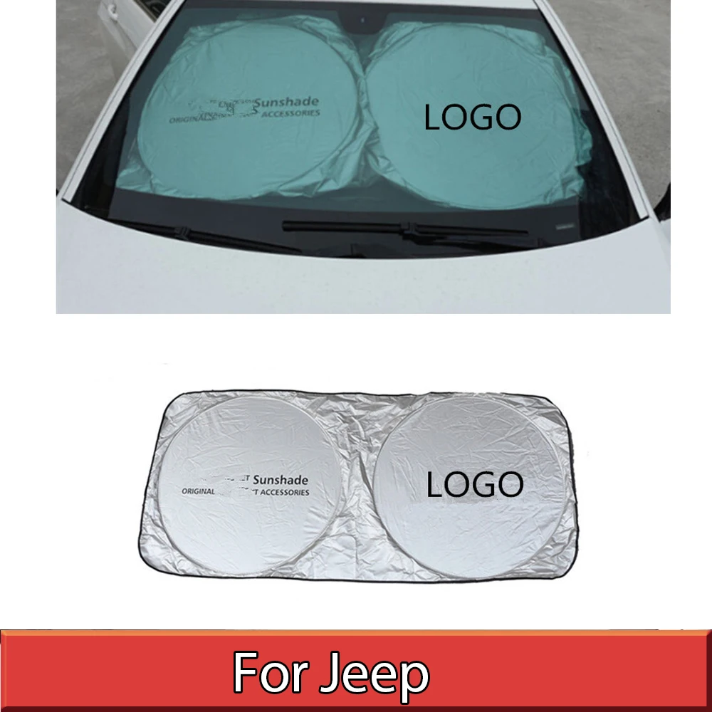 Для Jeep Cherokee KK KL Compass MK MP Grand WL WK Wrangler автомобильный солнцезащитный козырек для