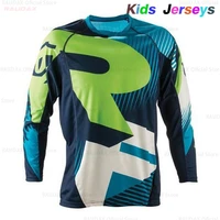 2021 new kids quick dry motocross jersey shirt mx motorcycle clothing ropa for boys mtb t shirts mountain bike sports team