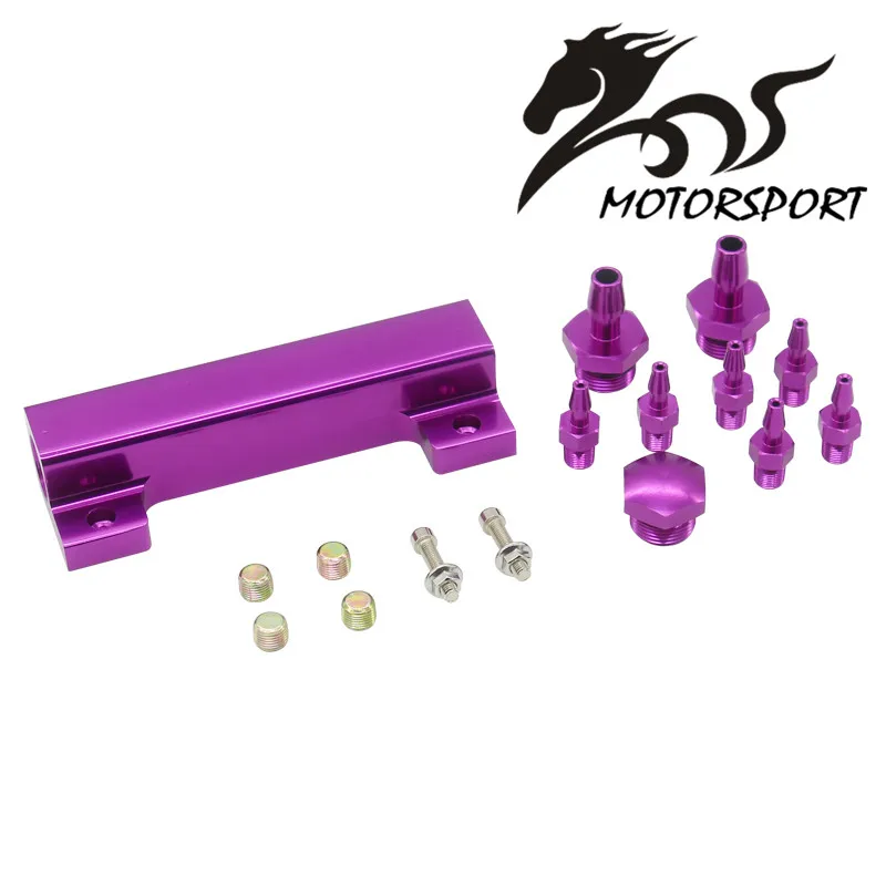 Алюминиевый Турбокомпрессор вакуумный впускной коллектор 6 портов 1/8 NPT |