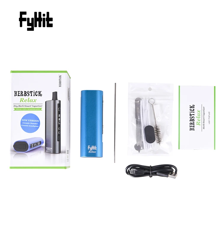 Оригинальный новейший популярный умный испаритель Herbstick relax сухой травы