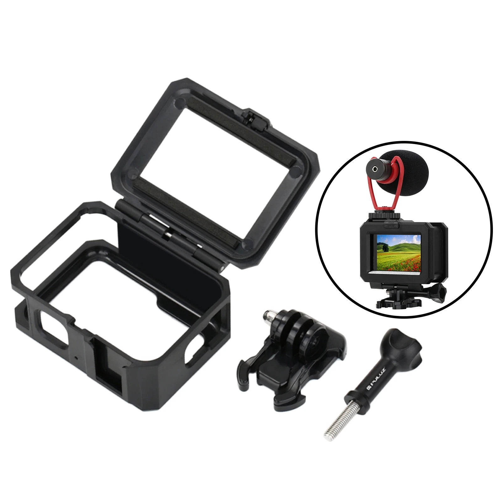 

Чехол для GoPro HERO9 с черным корпусом из АБС-пластика