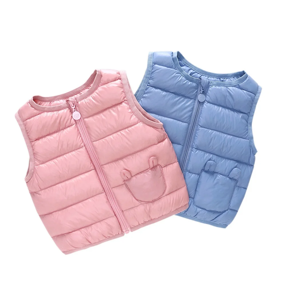 Детский пуховой жилет Vlinder зимняя теплая пуховая одежда для новорожденных
