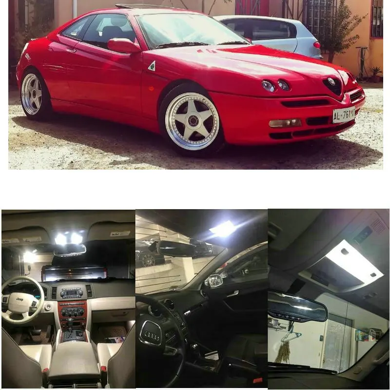 Полный комплект внутреннего освещения для Alfa Romeo GTV (916) 7x бокс перчаток в