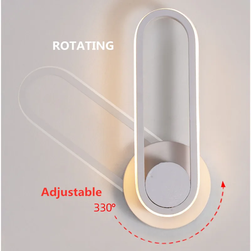 Креативная светодиодсветодиодный настенная лампа в скандинавском стиле