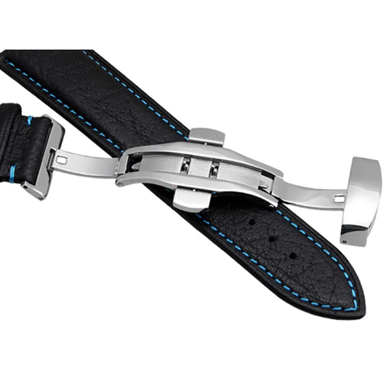 Ремешок для часов из натуральной кожи 20/22 мм | Наручные часы