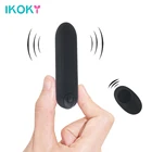 8 см Беспроводные Сильные вибраторы для женщин фаллоимитатор и анальный Штепсель Стимулятор клитора женские секс-игрушки взрослые массажер машина эротический магазин