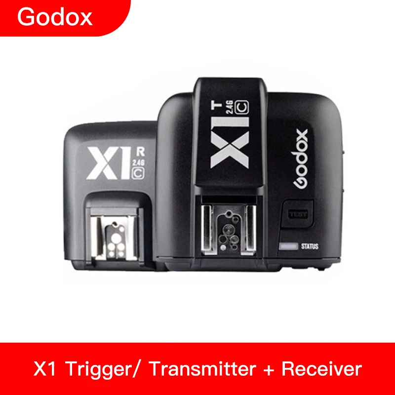Передатчик Godox X1T серии TTL 2 4G HSS для Камеры Вспышка Speedlite триггер Canon NIkon Sony Olympus Fujifilm