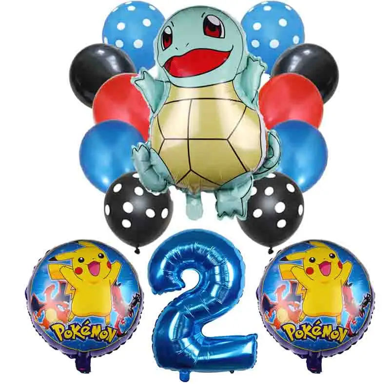 14 шт. серии Pokemon Пикачу Дженни черепаха алюминиевый детские трусы с рисунком