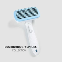pet comb automatic hair removal comb dog self cleaning comb cat dog knot opening needle comb pet cleaning products