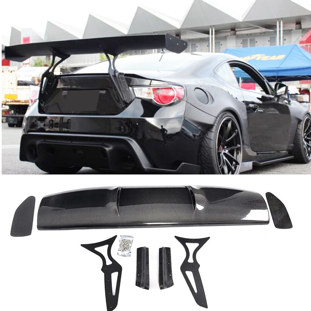 Углеродное волокно авто задний спойлер крыло для Toyota GT86 Subaru BRZ FT8 2013 2014 SCION FR-S