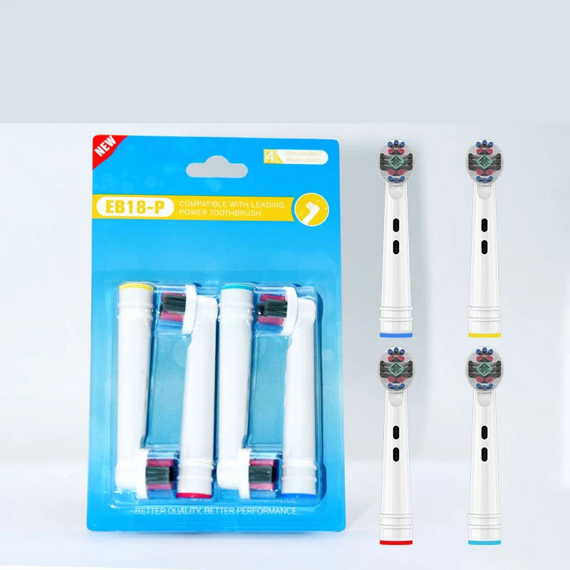 

4PCS Replacement brush heads for Oral b electric toothbrush before power/Pro health/Triumph/3D Excel/clean precision