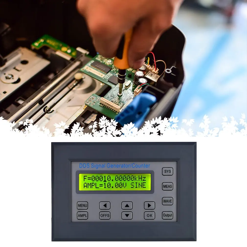 

SGP3015DDS Generator With Adapter US Plug High Signal Stability Powerful Sweep Function