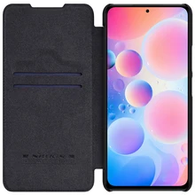 NILLKIN QIN Series Business Flip Vintage Wallet Leather Phone Case For Xiaomi Redmi K40/K40 Pro/K40 Pro+/Mi 11i/Poco F3