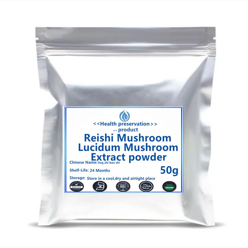 Высококачественный экстракт грибов Красного Lingzhi Reishi 50% полисахаридный порошок