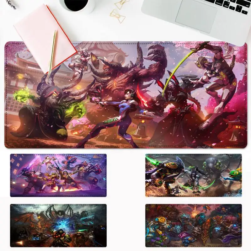 

Cartoon Heroes of the Storm Gaming Mouse Pad Gamer Keyboard Maus Pad Desk Mouse Mat Game Accessories For Overwatch