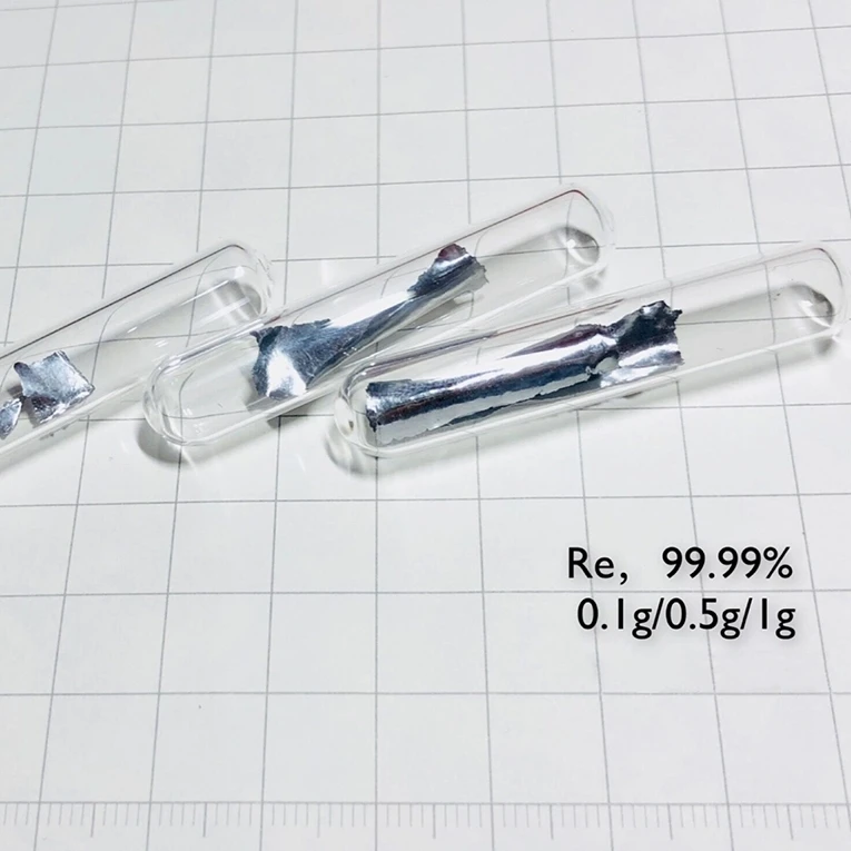 Rhenium металлический фольги лист 0 1 г/0 5 г/1 г/Re элемент 75 образца|Магнитные