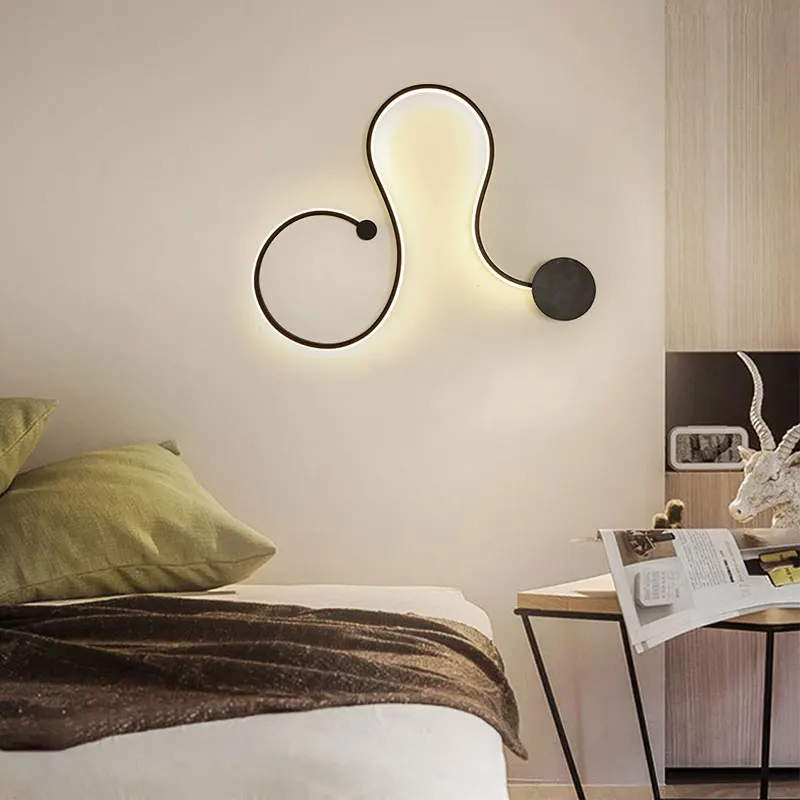 

Modern Bedroom Ceiling Lamp Wrought Iron LED Ceiling light Beside Wall Sconces corridor home Lighting Light kitchen Fixtures