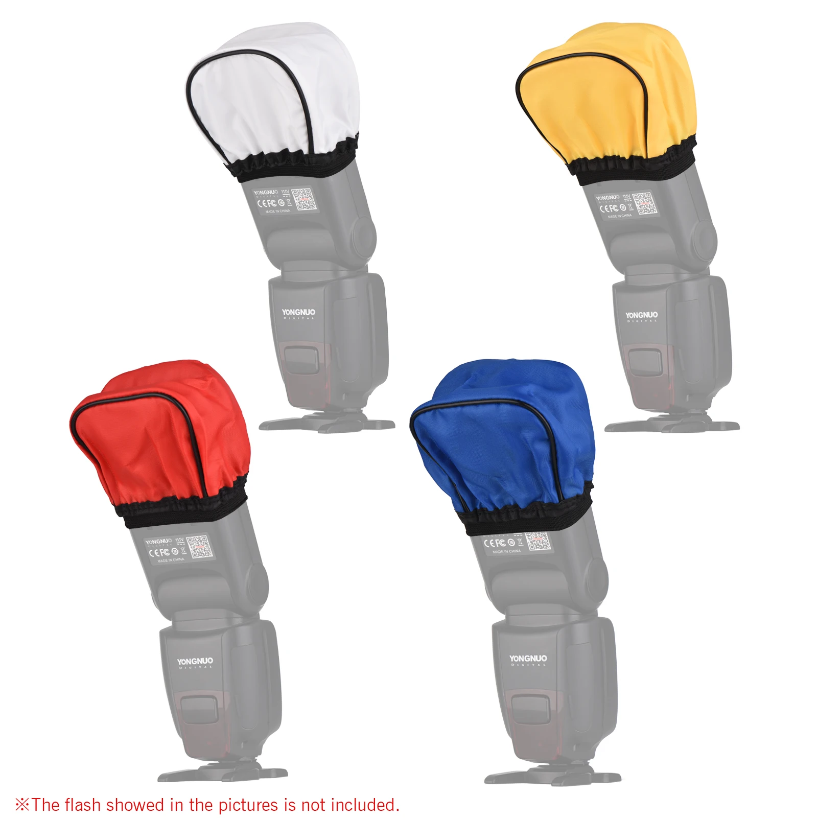 Andoer Портативный Универсальный Рассеиватель для вспышки Speedlite Softbox Замена Canon Nikon