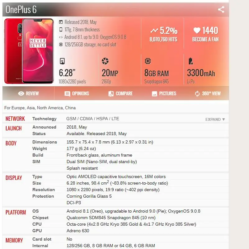 TFT протестированный для OnePlus 6 LCD A6000 A6013 ЖК-дисплей сенсорный экран сенсорная