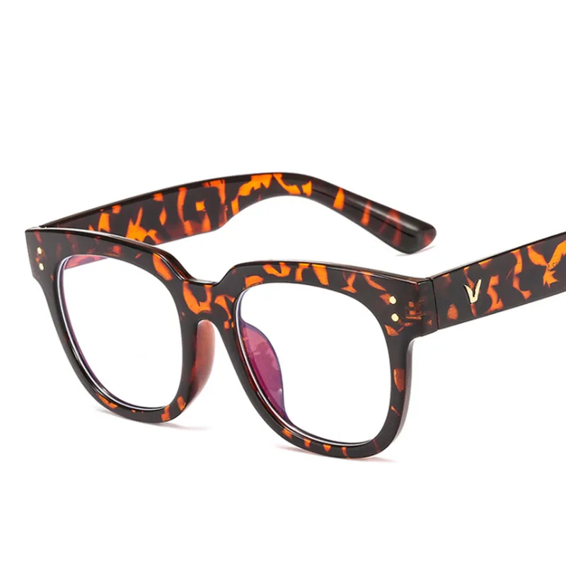 Мужские и женские очки для близорукости VWKTUUN большого размера широкие квадратные