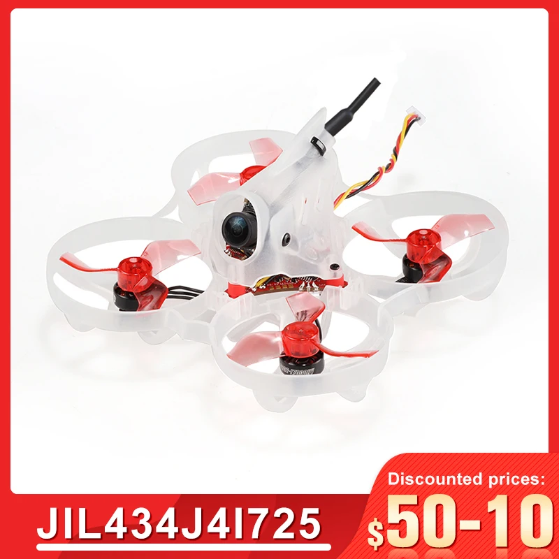 

HGLRC Petrel 75Whoop 1S 2S 360 градусов Защита безопасности бесщеточный двигатель в помещении RC Tinywhoop Квадрокоптер FPV гоночный Дрон PNP/BNF