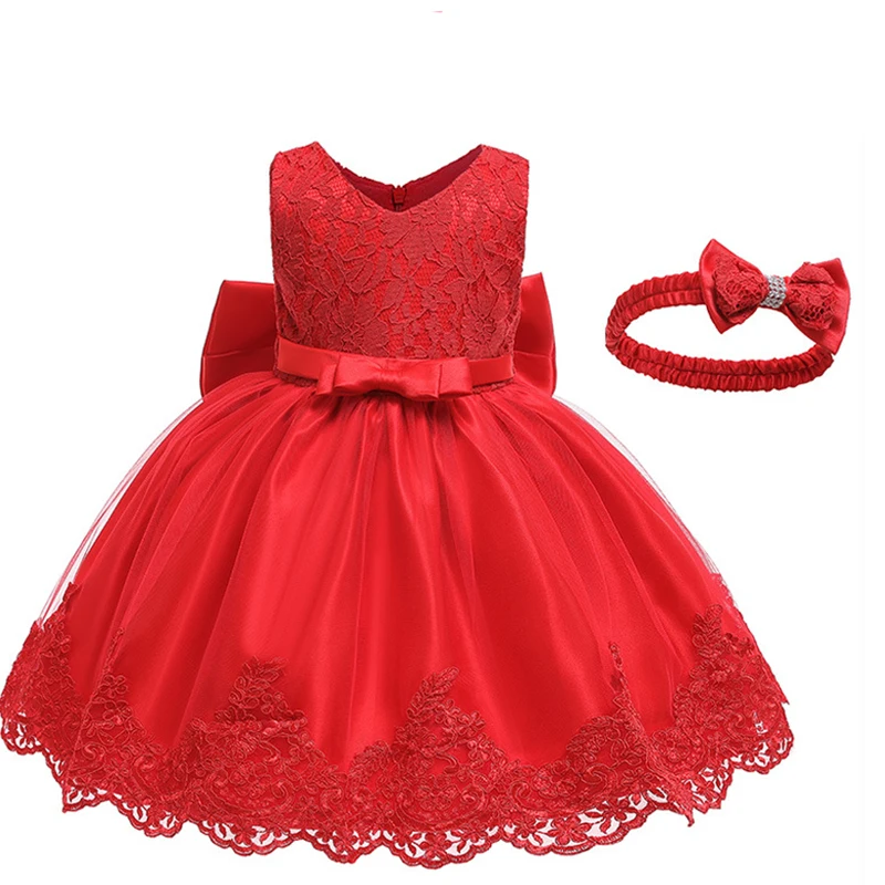 Детская одежда кружевное платье с бантом из сетчатой пряжи цветами для девочек