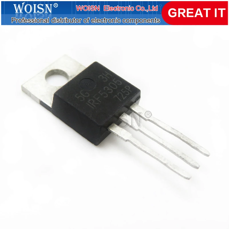 100 pz IRF5305 FET TO-220 IRF5305PBF to220nuovo originale disponibile