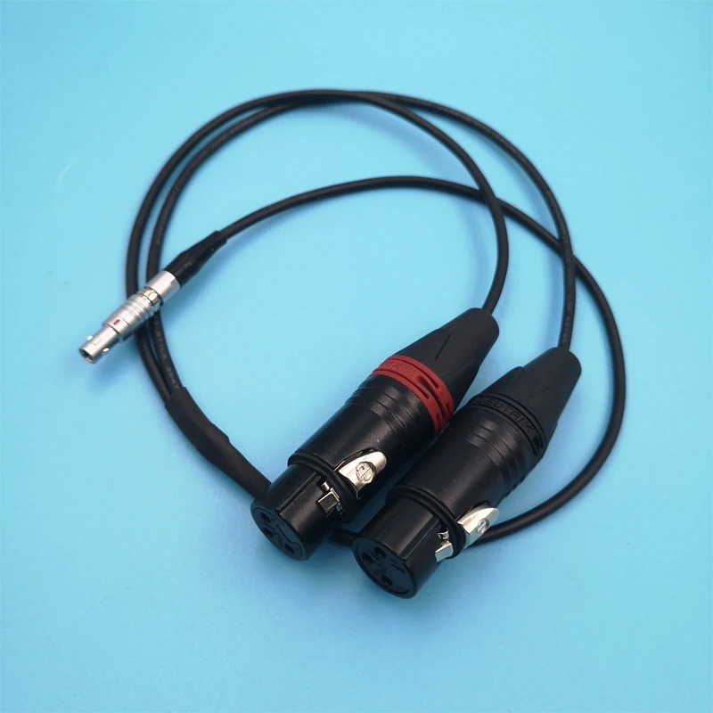 Мини аудио кабель ARRI ALEXA FGG 00 305 5 контактный штекер в Neutrik два 3pin XLR гнездовой