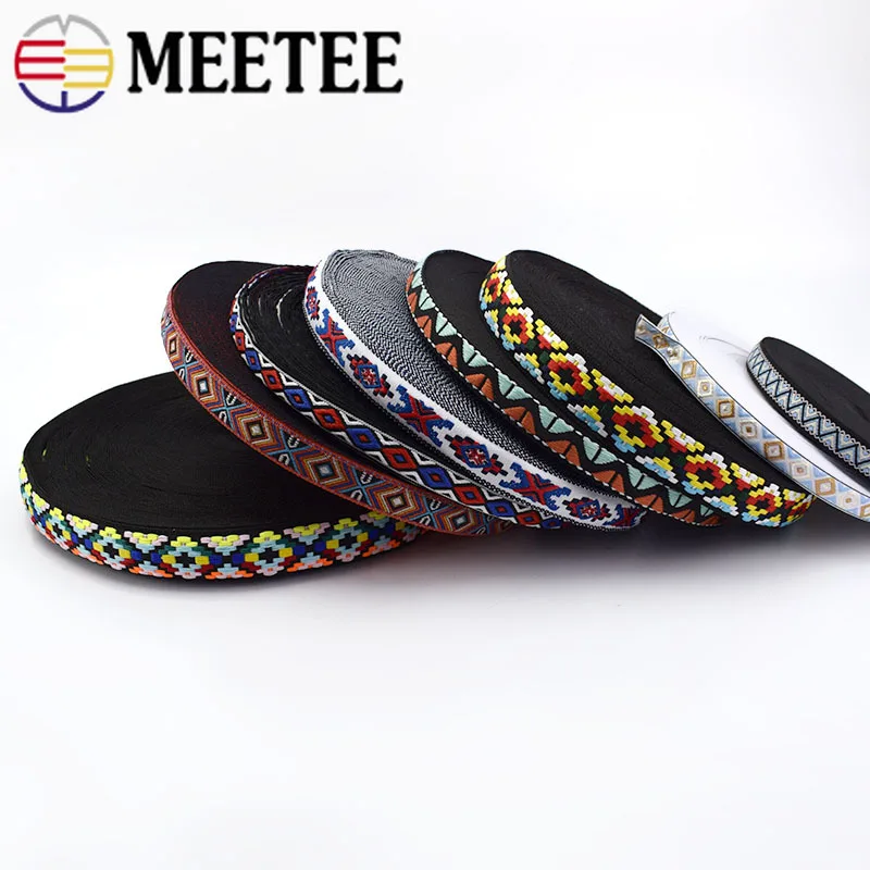 Meetee 10 метров Этническая Вышивка Кружева тесьма одежда обувь ленты аксессуары DIY