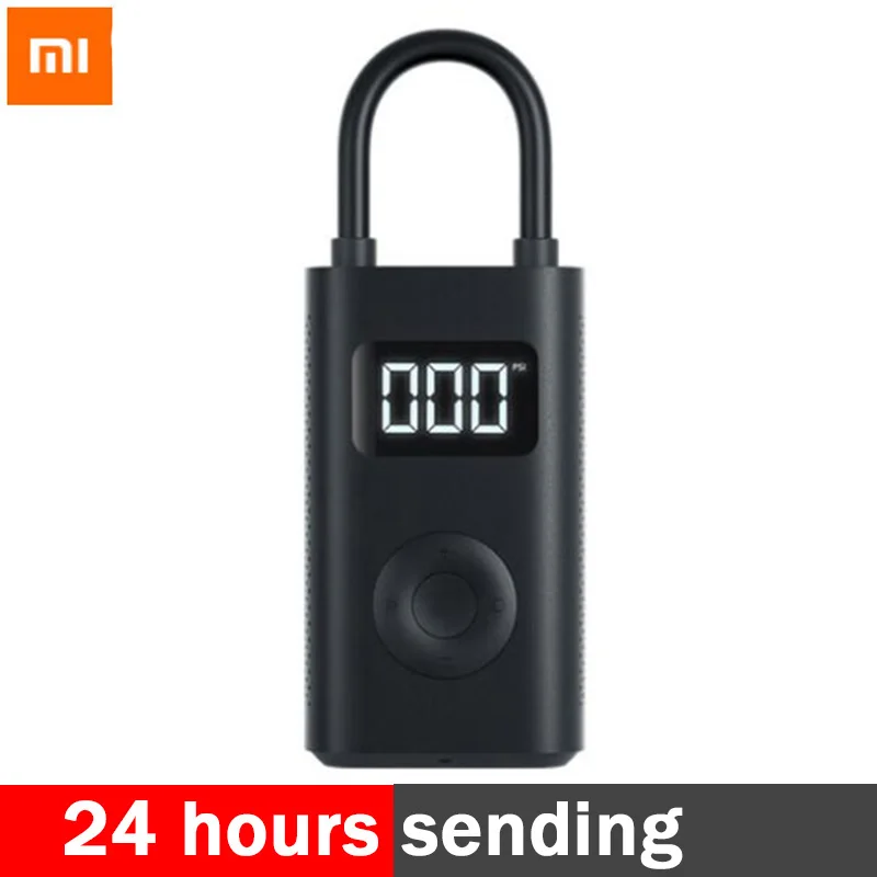 Новейший Xiaomi Mijia Портативный Умный Цифровой датчик давления в шинах Электрический насос для велосипеда мотоцикла автомобиля футбола