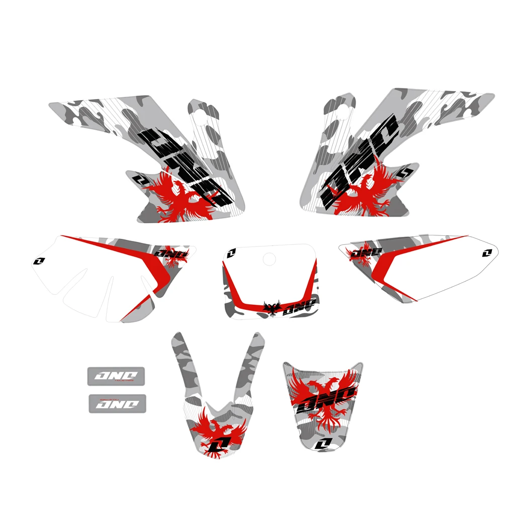 Наклейки CRF50 3 м наборы наклеек графика для Honda dirt pit bike стильные запчасти