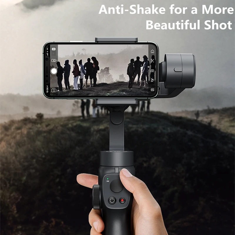 Baseus 3 Axis ручной шарнирный стабилизатор для камеры GoPro селфи Палка с Bluetooth фото и