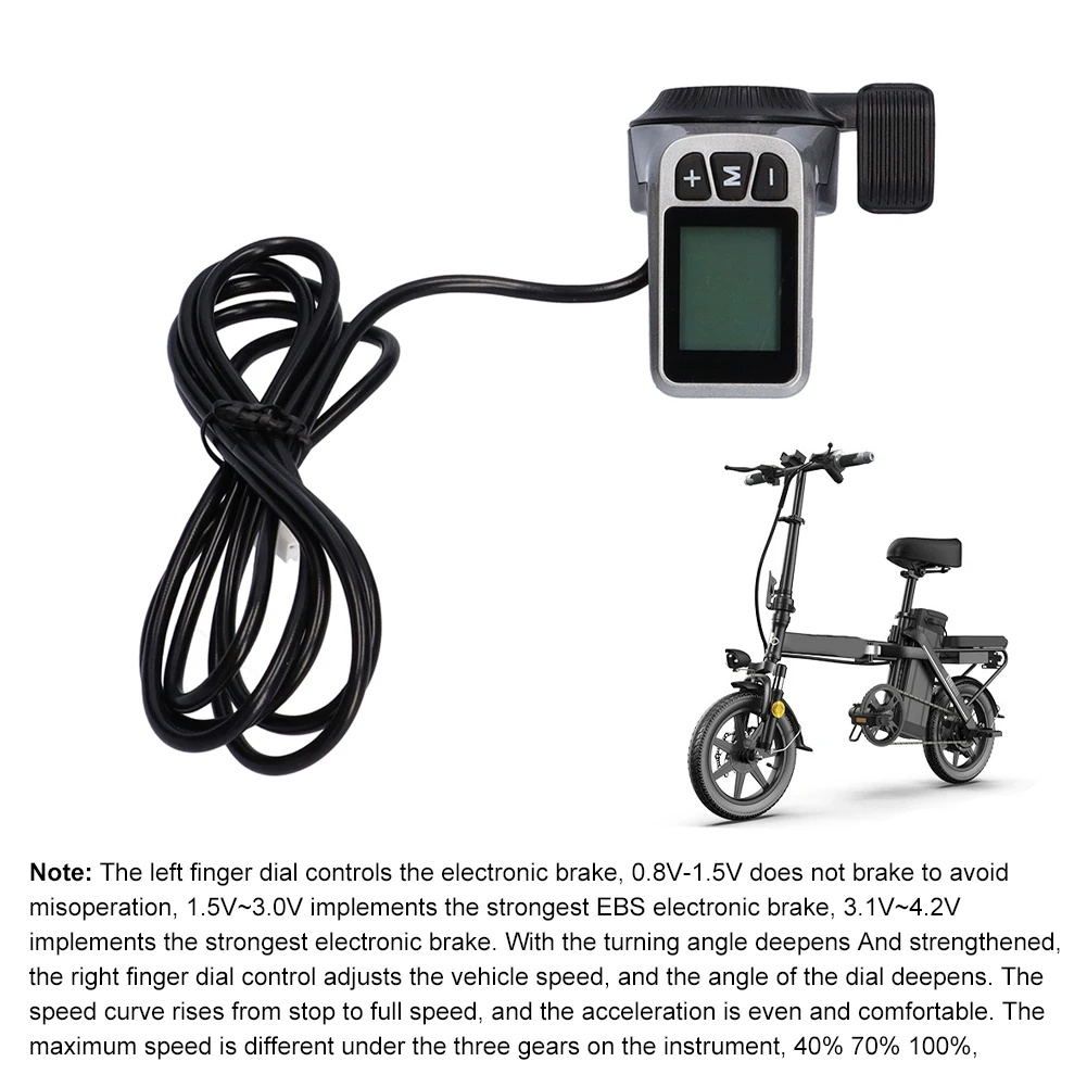 

36V/48V 350W Brushless Controller Kit with LCD Display Thumb Throttle Meter for Electric Bicycle Electric Scooter Accessories