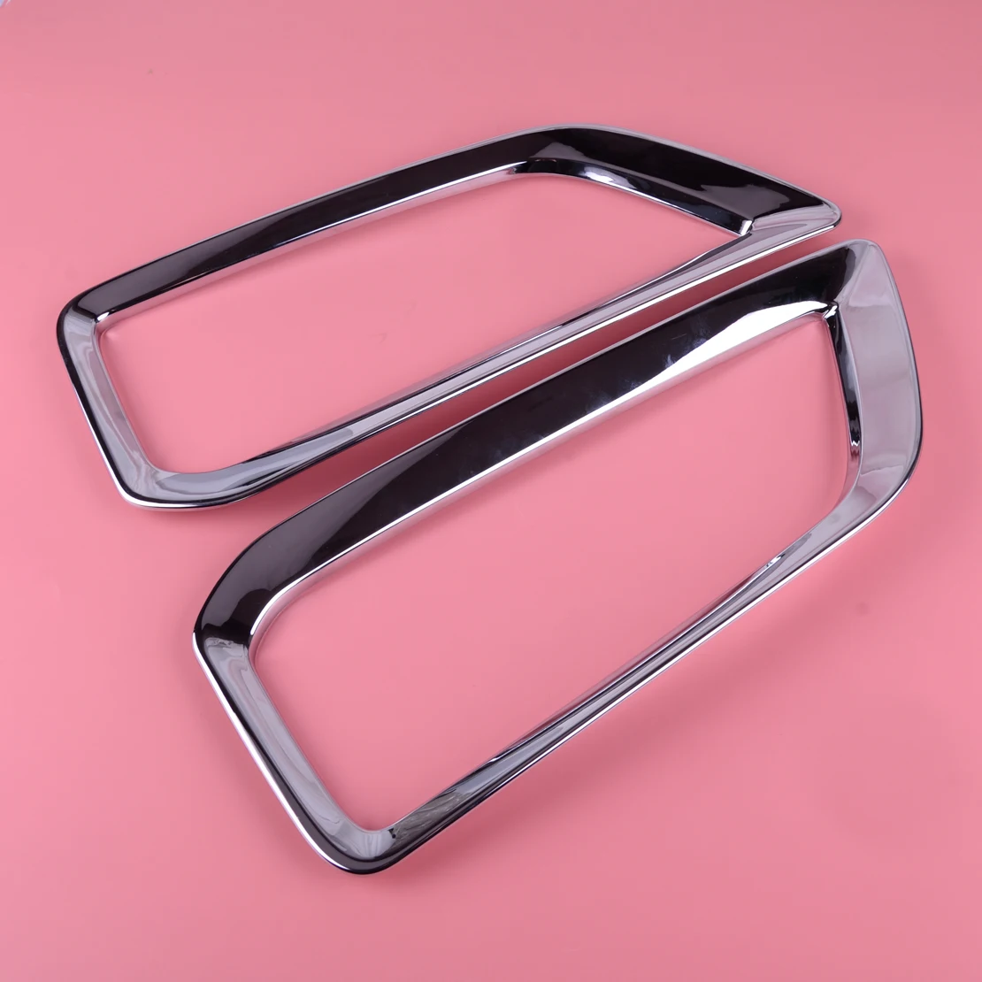 Хромированный передний противотуманный светильник крышка лампы отделка рамка