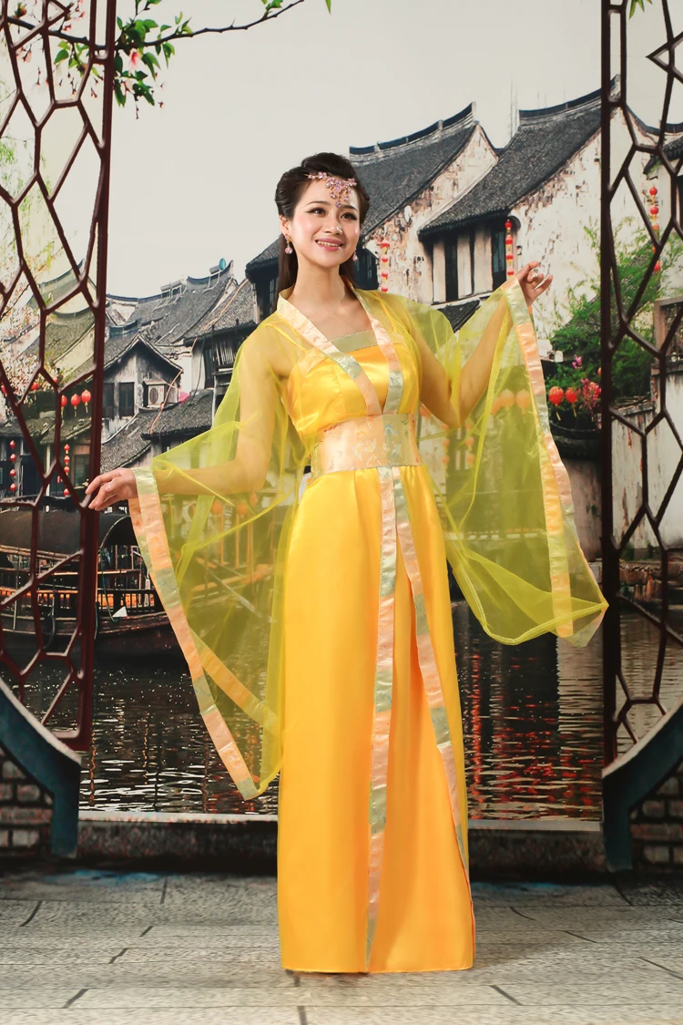 

Hanfu Hantang improved Hanfu Chinese style Tang suit female concubine elegant elegant