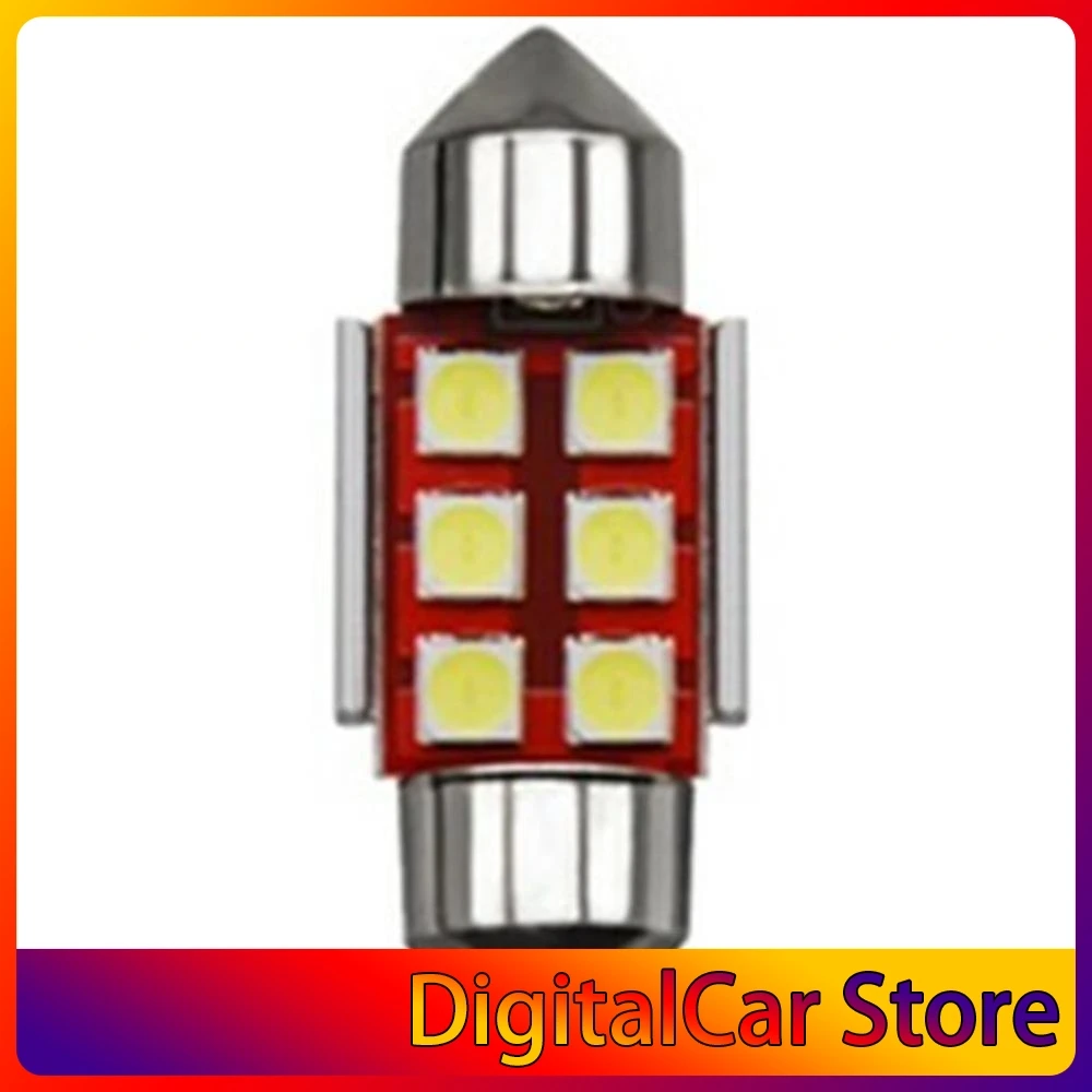 

Новый автомобиль светодиодный двойной острым чтение светильник 3030 6SMD 31/36/39/41 Замена светодиодный Buld Оригинальный Универсальный