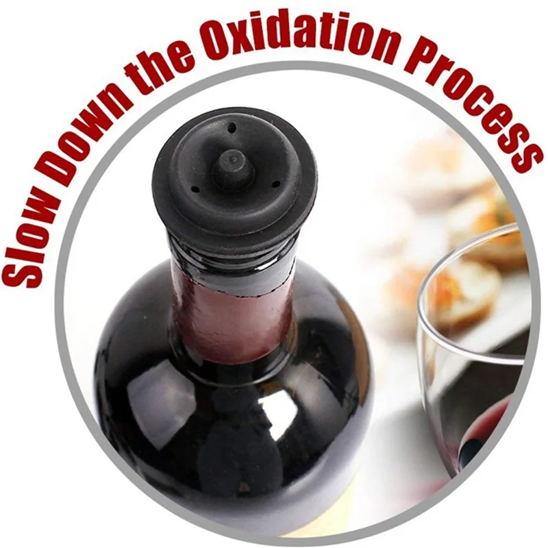 Вакуумный воздушный насос для вина с 6/2/4 пробками прочная конструкция из