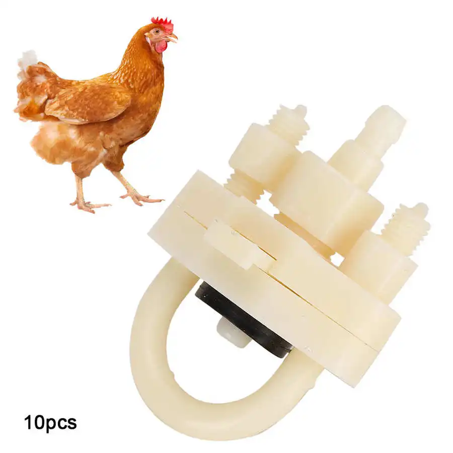Миска для питья 10 шт. утолщенная автоматическая поилка пласон цыплят