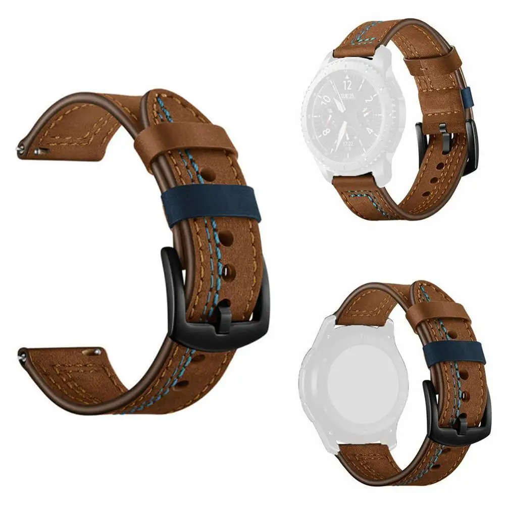 Ремешок для смарт часов Samsung Galaxy 46 мм/Gear S3 Frontier Band ремешок из искусственной кожи